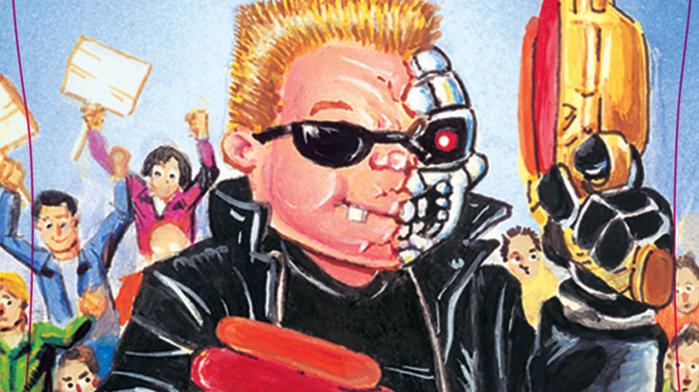 Garbage Pail Kid "Armed Arnie"