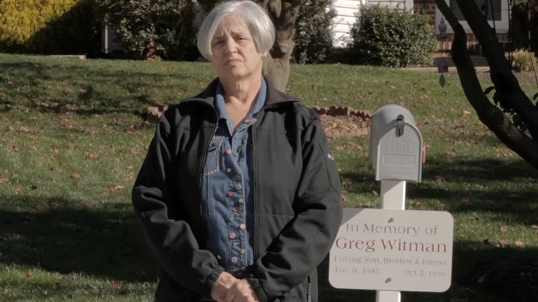 Sue Whitman with plaque