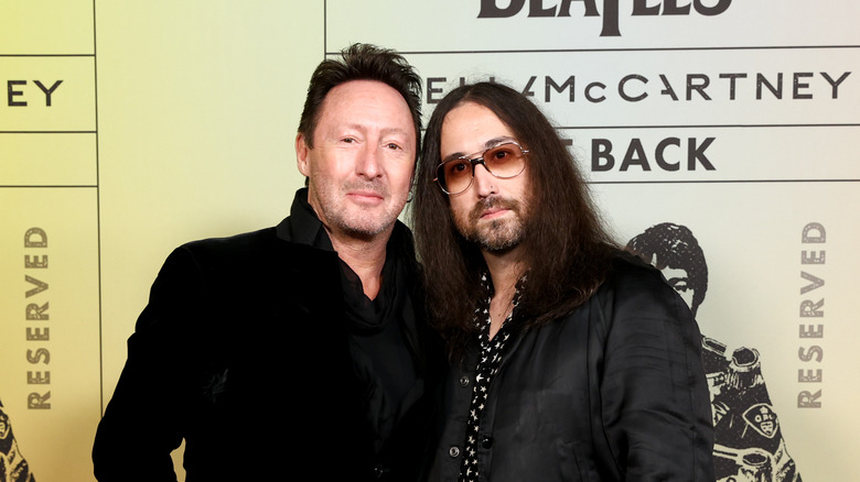 Julian and Sean Lennon 