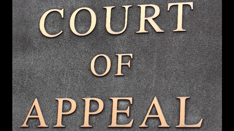court of appeals sign