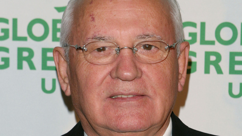 Mikhail Gorbachev at a Green Cross event