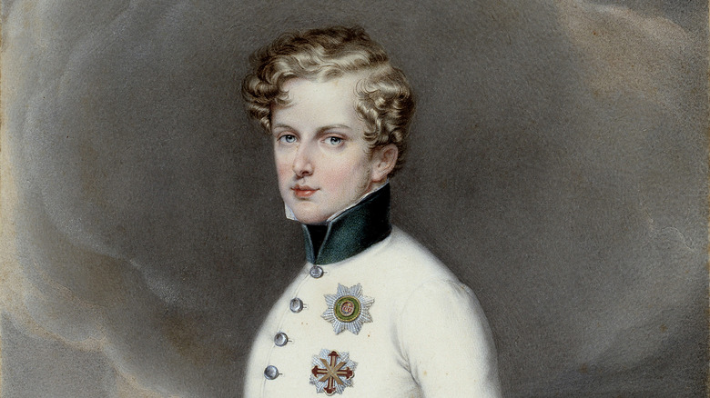 Portrait of Napoleon II in uniform