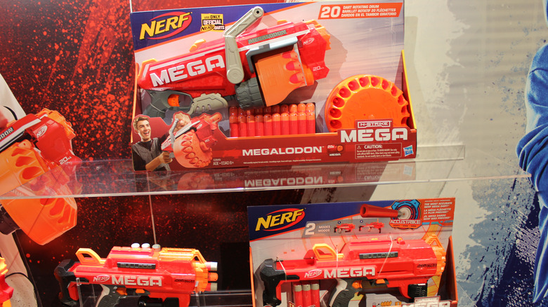 Selection of Nerf Blasters