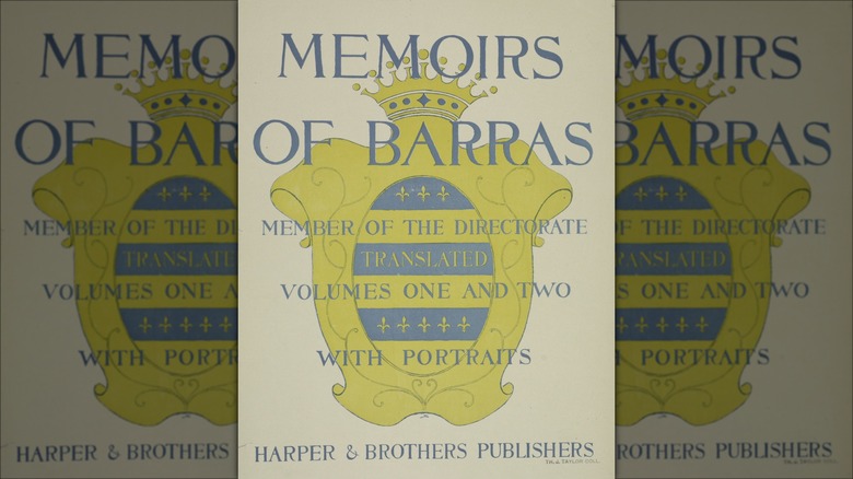 Cover of Memoirs of Barras