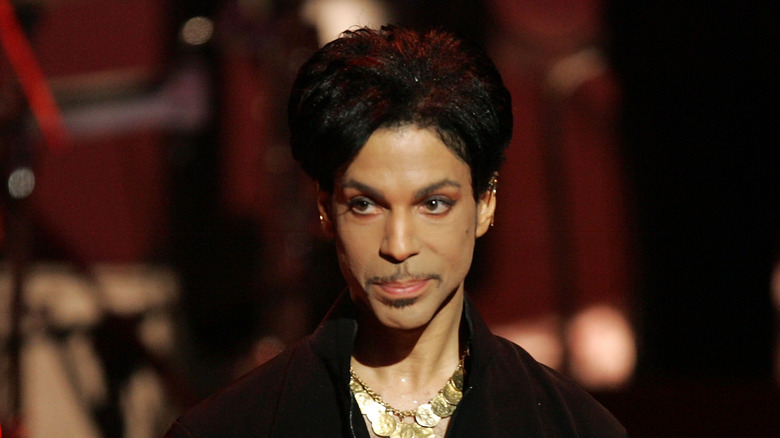 Prince staring to side