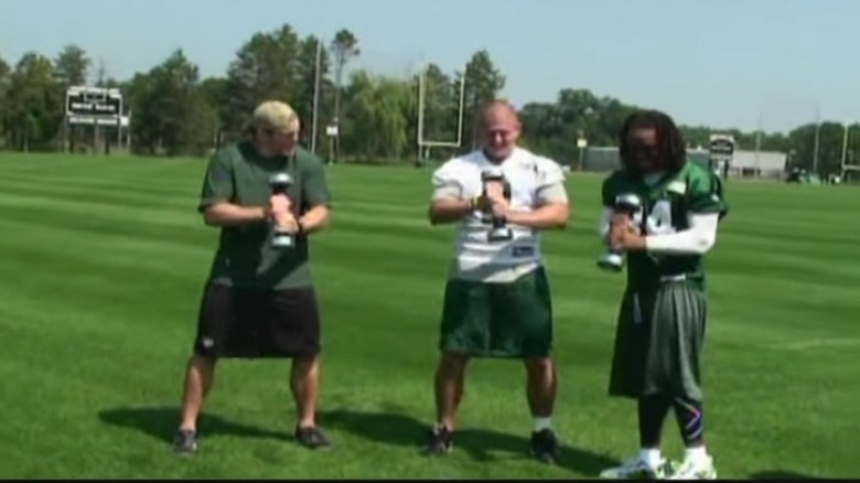 New York Jets using Shake Weights