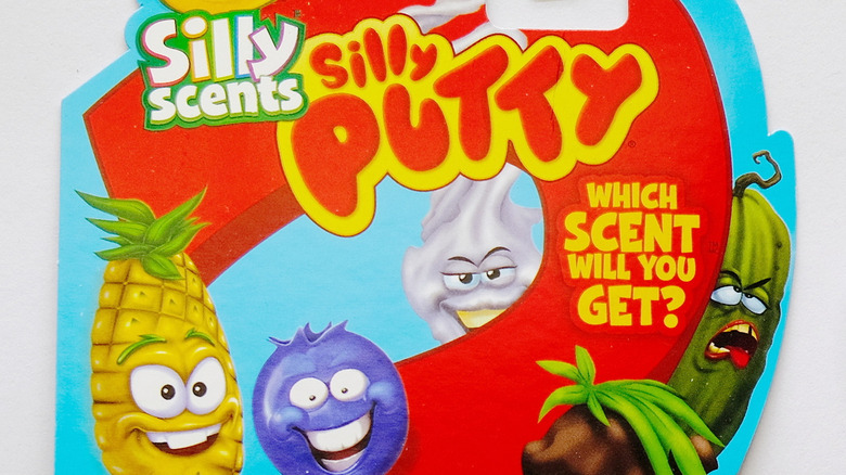 package of scented silly putty