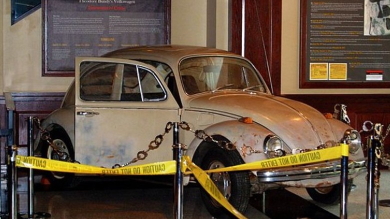 Ted Bundy's Beetle door open