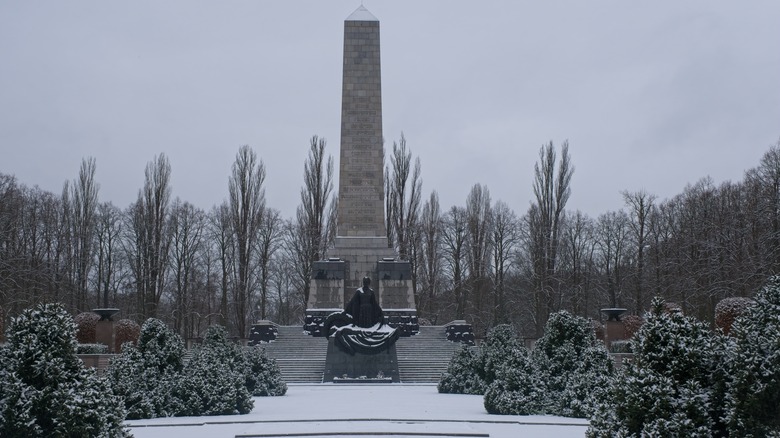 Soviet Battle of Berlin war memorial