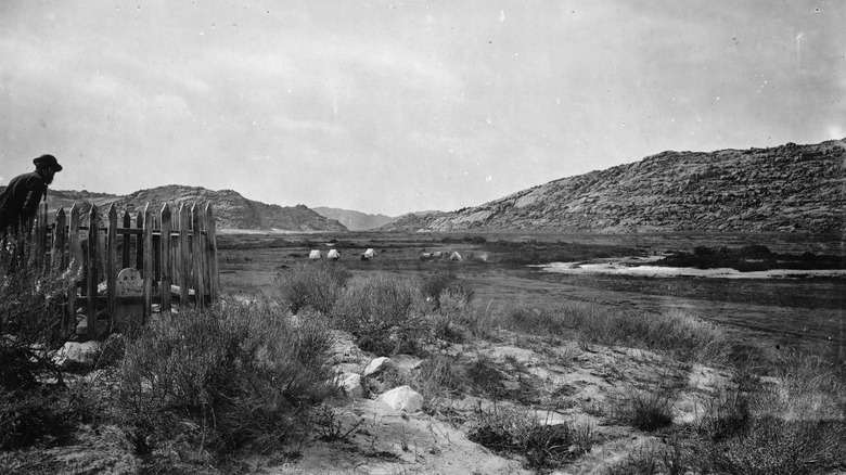 1860 Oregon Trail landscape photo