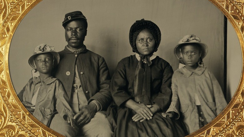 Sgt. Samuel Smith's family portrait