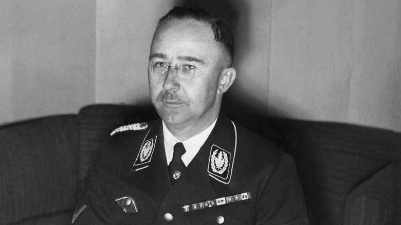 Himmler looks up from couch