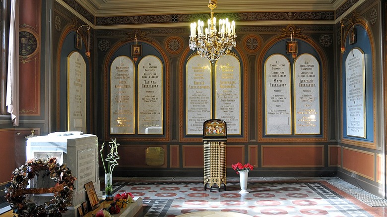 Burial place of Romanov family