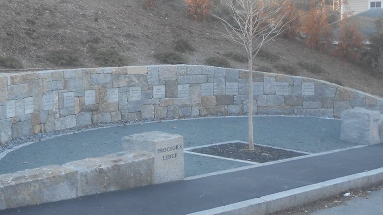 Proctor's Ledge memorial