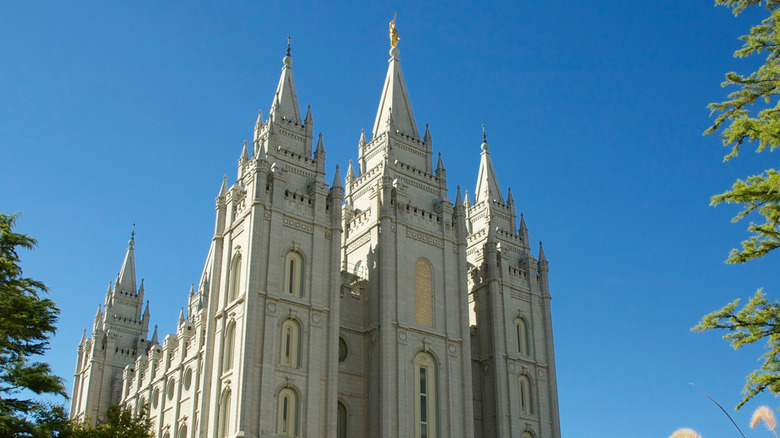 Mormon Temple in Salt Lake City