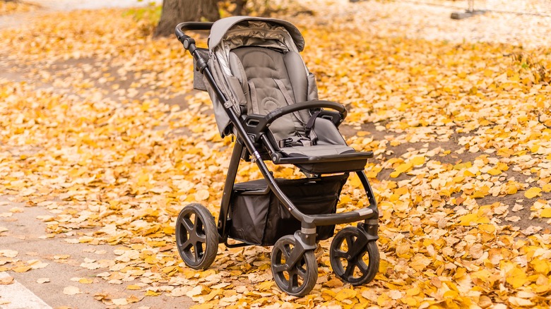 Empty stroller