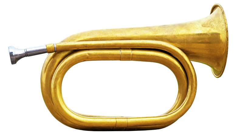 Brass bugle