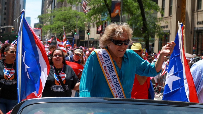 Feliciano during Puerto Rico Day Parade