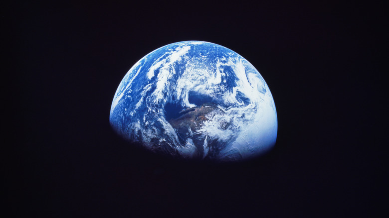 View of Earth from space