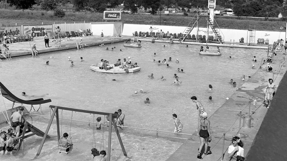 Cascade Plunge pool, 1948, Nashville
