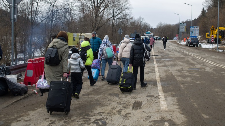 Displaced Ukrainians 