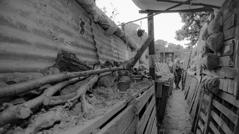 World War 1 trench reproduction