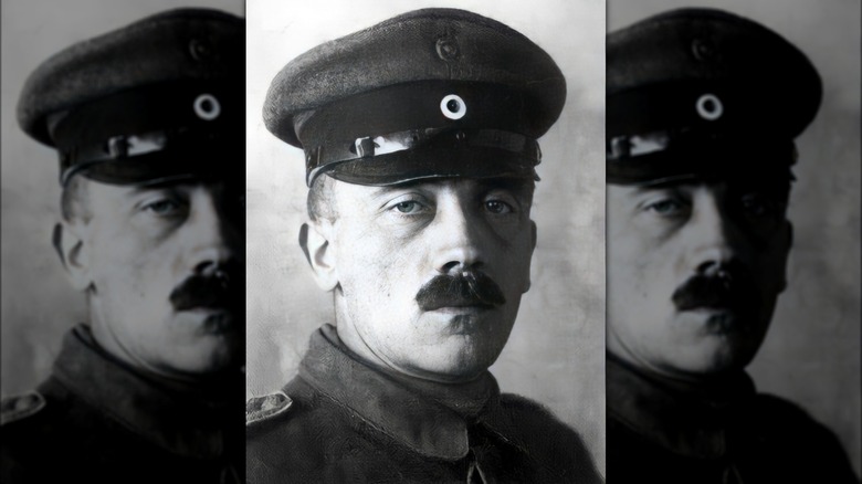 Digitally enhanced Hitler WW1 photo