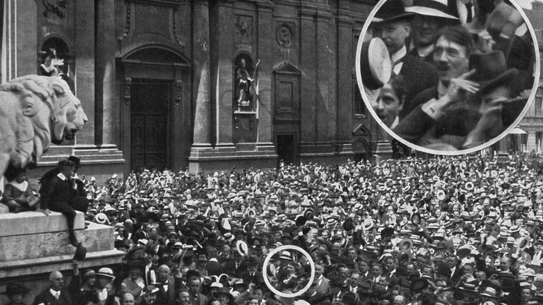 Hitler crowd in Munich