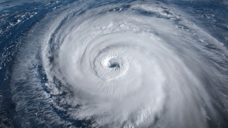 Photo of super typhoon 