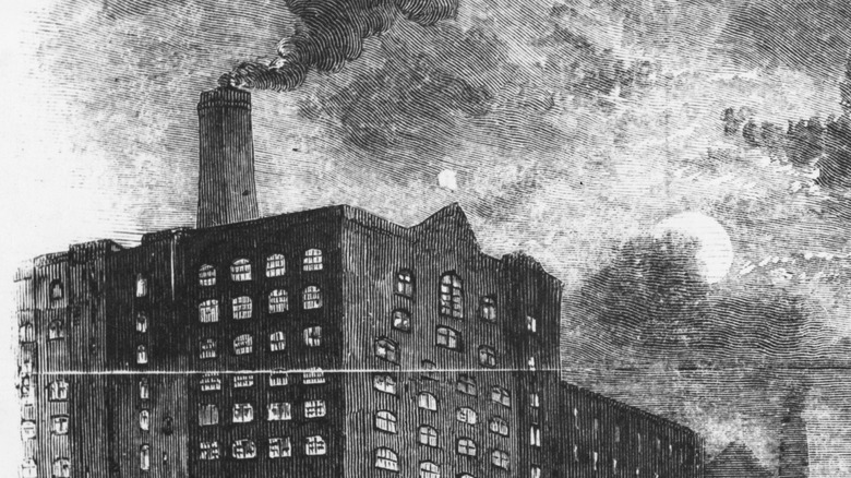 Factories in 1850s England