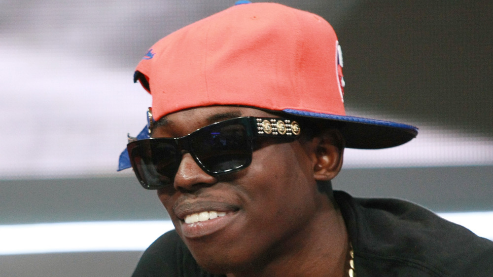 Bobby Shmurda, backward baseball cap