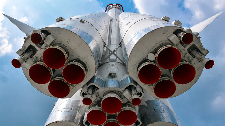 Vostok rocket jets