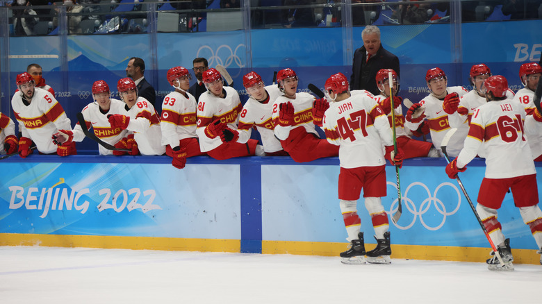 Chinese men's hockey team