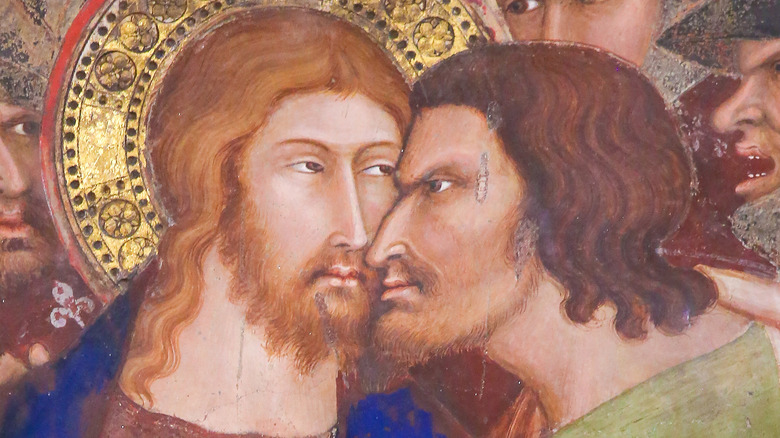 Judas Iscariot and Jesus