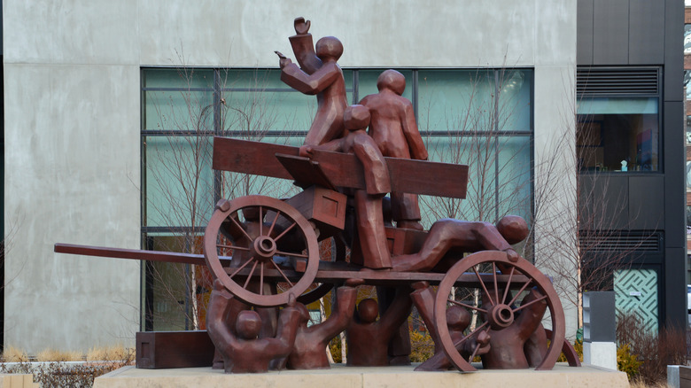 Haymarket memorial statue