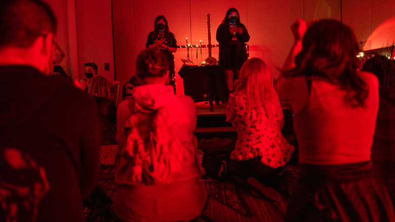 Satanic Temple unbaptism ritual