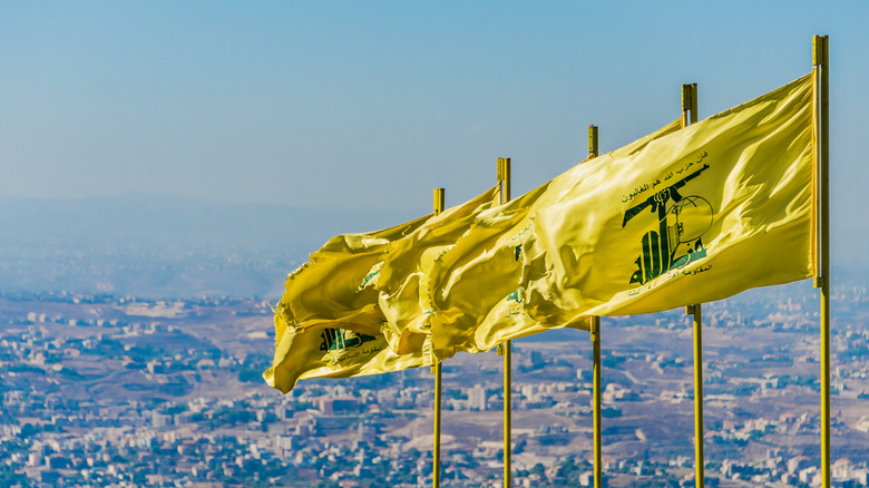 hezbollah flags