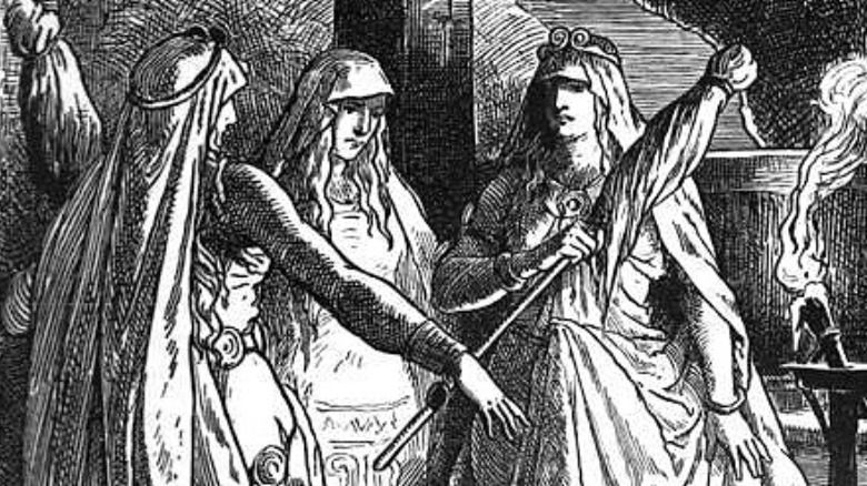 Die Nornen (The Norns), Gehrts, 1889