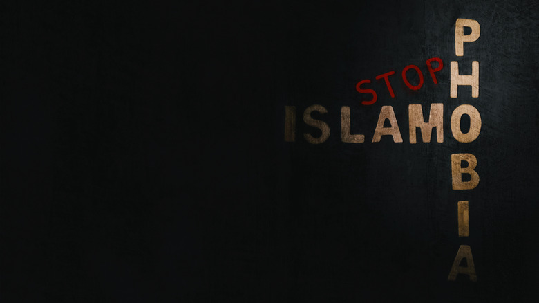 stop Islamophobia sign