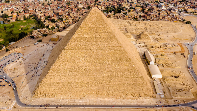 Great Pyramid from the air