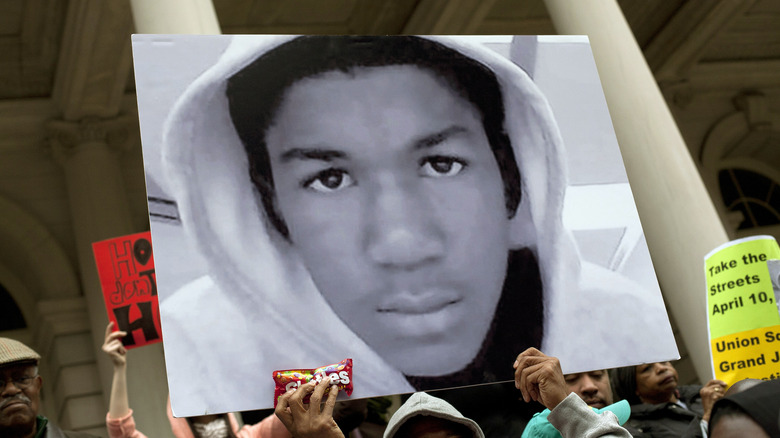 Poster of Trayvon Martin 