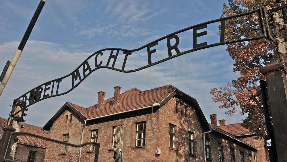 auschwitz gates