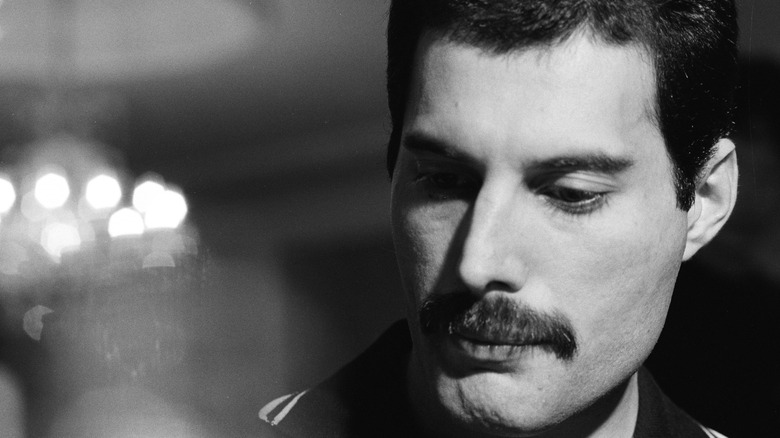 Freddie Mercury with mustache