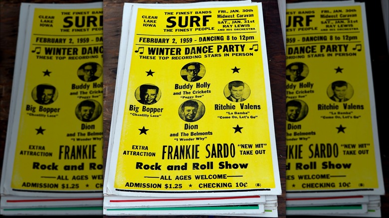 Winter Dance Party poster