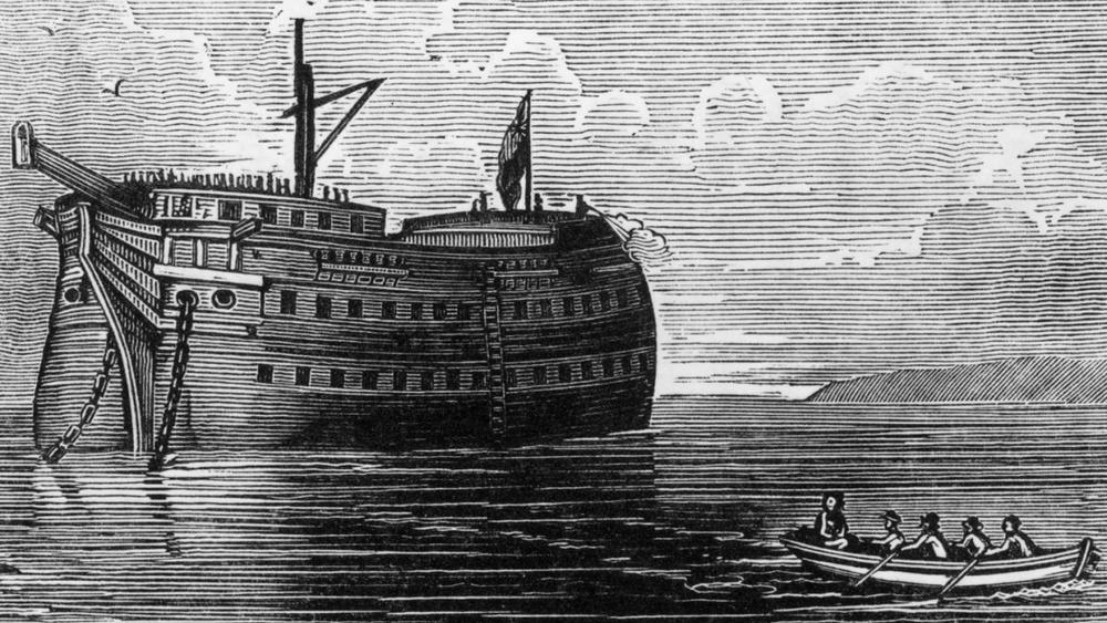 Jersey prison ship illustration