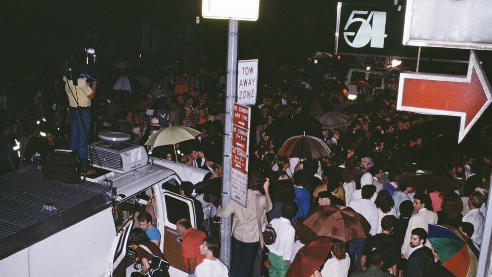 view of crowd on dance floor