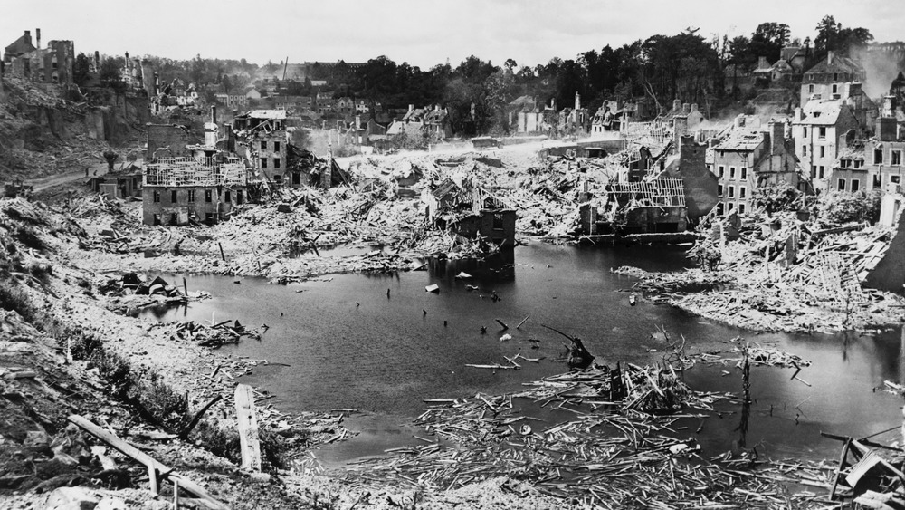 st-lo france world war II bombing