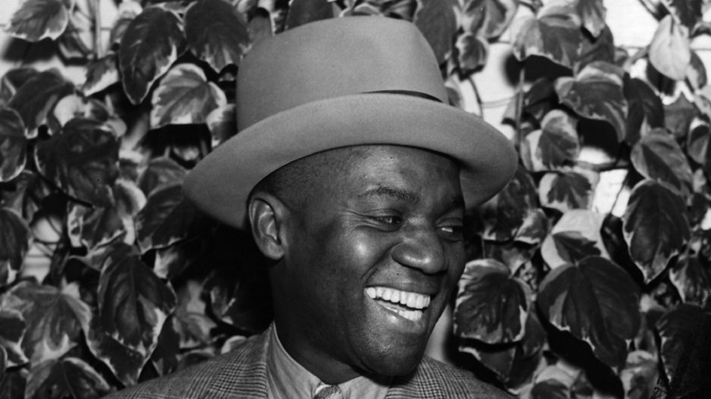 Bill Bojangles Robinson laughing