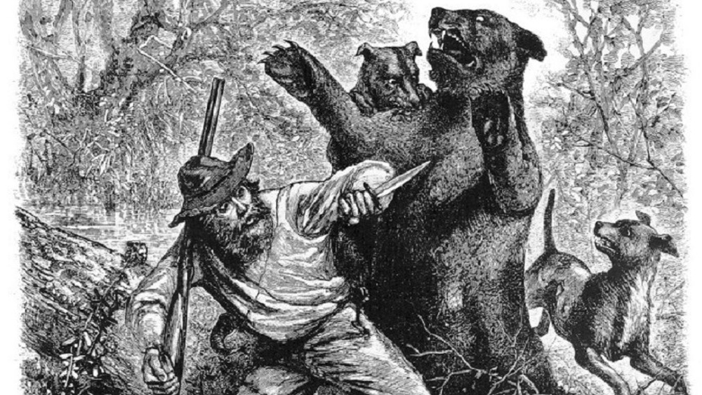 Hugh Glass attack by bear