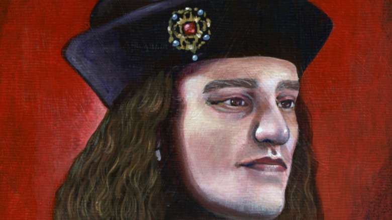 contemporary painting of Richard III